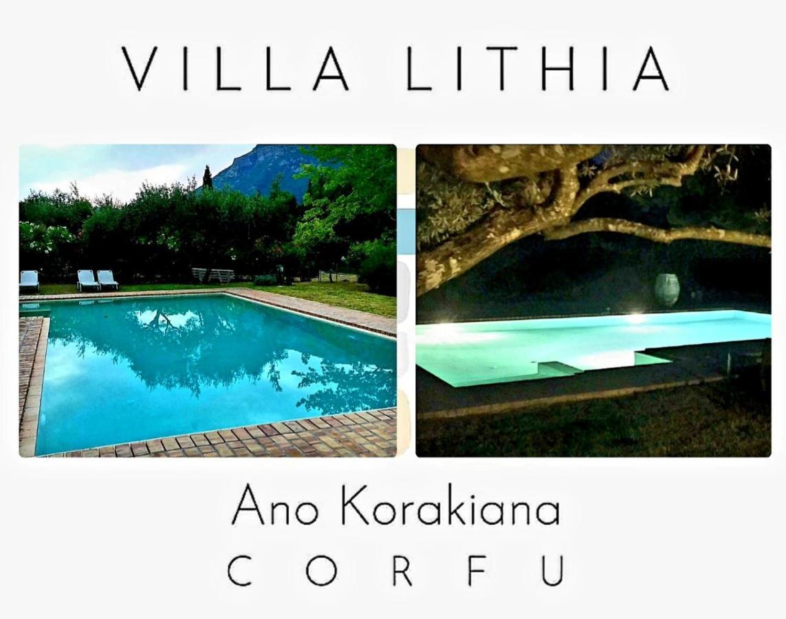 Villa Lithia Áno Korakiána Zewnętrze zdjęcie